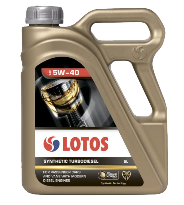 Моторное масло Lotos Synthetic Turbodiesel 5W-40, 5л